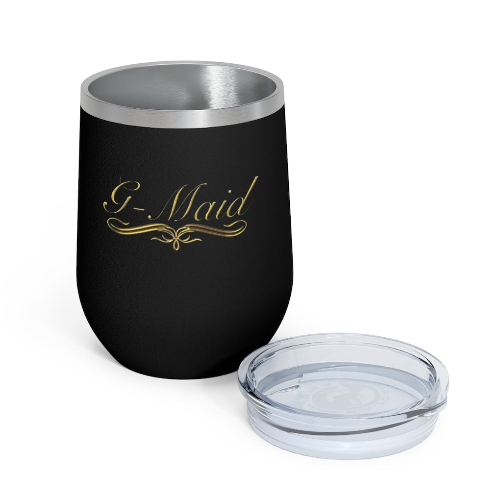 G Maid 12oz Insulated Wine Wedding Party Tumbler